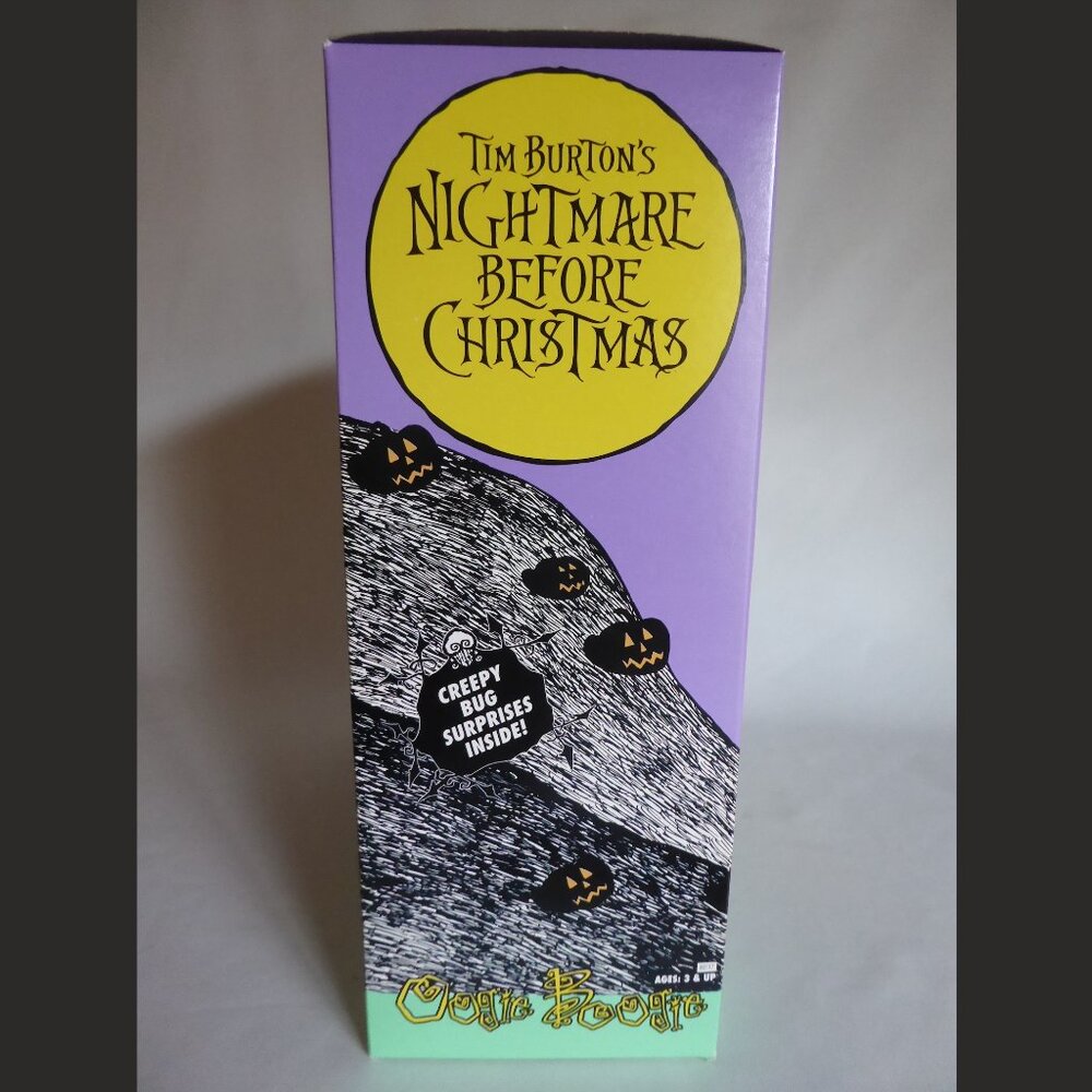NEW VINTAGE 1993 HASBRO NIGHTMARE BEFORE CHRISTMAS OOGIE BOOGIE PLUSH WITH BUGS - Picture 3 of 10